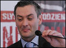 Robert Biedro� ze Stowarzyszenia Przeciw Homofobii