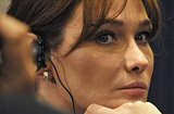 Strza� na po�egnaniu Sarkozy'ego i Bruni