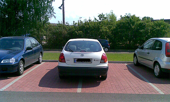 Parking firmowy w Warszawie