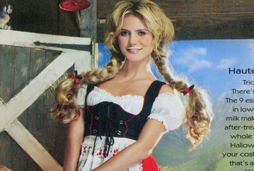Heidi Klum z w�sem