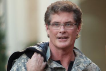 David Hasselhoff s�ucha Coldplay