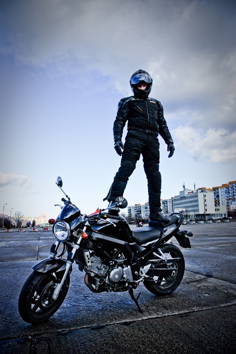 Miejski spryciarz - Suzuki SV650