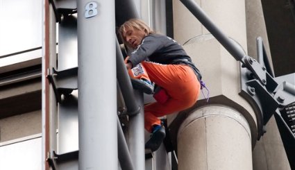 "Spiderman" zdobył kolejny wieżowiec, tym razem w Sydney