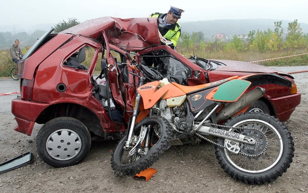 Fotoprzestroga dla motocyklist�w