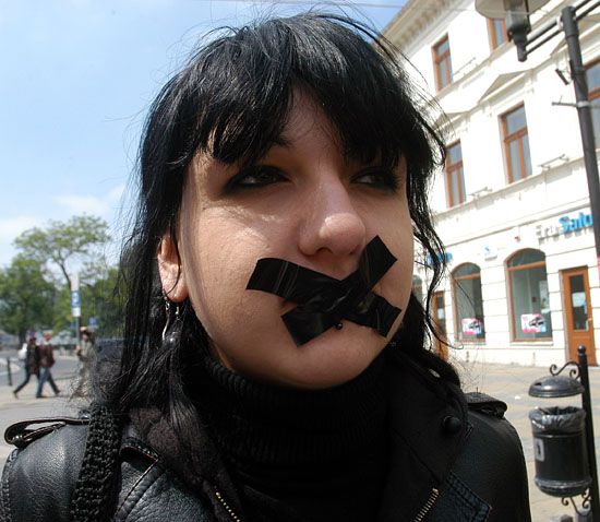 Protest Amnesty International w Lublinie