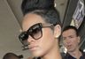 Rihanna z Brownem na meczu