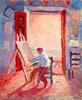 Autoportret w pracowni (c. 1919)
plej na p��tnie, 26.7 x 21.0 cm
The Salvador Dal� Museum, St Petersburg, Florida
Worldwide Rights: © Salvador Dal�, Fundaci� Gala-Salvador Dal�, VISCOPY, 2009.
In the USA: © Salvador Dal� Museum Inc., St. Petersburg, FL, 2009 
Courtesy of National Gallery of Victoria 
Dzie�o jest prezentowane podczas wystawy: Salvador Dal�: Liquid Desire 
