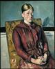 Mme C�zanne au fauteuil jaune, 1888-90
Oil on canvas, 80,5 x 64,5 cm
All Photographs © Fondation Beyeler
Courtesy of The Fondation Beyeler 
Obraz jest prezentowane podczas wystawy dzie� z Kolekcji Beyeler
