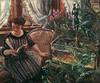 Kobieta obok akwarium, 1911 
olej na p��tnie, 74 x 90,5 cm 
�sterreichische Galerie Belvedere, Wiede�