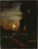  
La mort de Sapho/(Sapphos Tod/�mier� Safony
ca 1872. olej na drewnie, 40,3 x 31,8 cm
© Staatliche Museen zu Berlin, Nationalgalerie,
Sammlung Scharf-Gerstenberg, bpk
Foto: Roman M�rz
