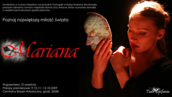 Spektakl „Mariana. Listy Portugalskie” Spektakl „Mariana. Listy Portugalskie”