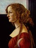 Portret Simonetty Vespucci   ok. 1476-1480   47,5 x 35 cm   tempera na drewnie   Gem�ldegalerie, Berlin 
