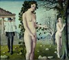 l’homme de la rue, 1940
Huile sur toile, 130 x 150 cm
Propri�t� de l’�tat belge, oeuvre g�r�e par le Ministère de la Communaut� fran�aise en d�p�t permanent au Mus�e de l’Art wallon, Liège, 
©Paul Delvaux Foundation, Saint-Idesbald, Belgium
Courtesy of The Royal Museums of the Fine Arts of Belgium
Dzie�o jest prezentowane podczas wystawy: DELVAUX AND ANTIQUITY
