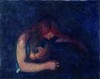 Vampir, 1893
�l auf Leinwand, 77 x 98 cm
Munch-museet, Oslo
© The Munch Museum/The Munch Ellingsen Group/VBK, Wien 2009 
Courtesy of Leopold Museum, Wien
Dzie�o jest prezentowane podczas wystawy: Edvard Munch and the Uncanny
