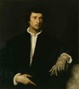 Man with Gloves, 1520–1523
Paris, Mus�e de Louvre 
© RMN / Thierry Le Mage
Courtesy of Museum of Fine Arts, Budapest
Dzie�o jest prezentowane podczas wystawy: Botticelli to Titian Masterpieces of Two Centuries of Italian Art 
