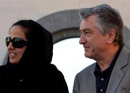 Robert De Niro rozmawia z dziećmi