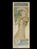 Gismonda. Sarah Bernhardt, Th��tre de la Renaissance, 1894
theatre poster, colour lithograph, 216 x 74 cm
Printer: Lemercier, Paris
© Mucha Trust
Um�leckopr�myslov� museum v Praze
Courtesy of The Moravian Gallery in Brno
Dzie�o jest prezentowane podczas wystawy: Alphonse Mucha - Czech Master of Belle Epoque
