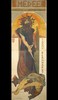 Med�e, 1898 
Farblithografie, 201,5 x 75 cm 
Moravsk� Galerie, Br�nn 
© Mucha Trust 2009 
Courtesy of Belvedere, Wien
