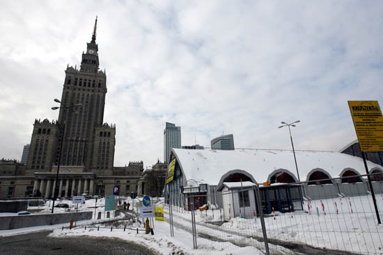 Koniec blaszaka w centrum Warszawy 