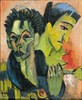 Selbstbildnis mit M�dchen
1914/15, �l auf Leinwand
Staatliche Museen Berlin, Nationalgalerie
Courtesy of MdM M�nchsberg
