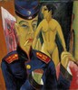 Selbstbildnis als Soldat, 1915
oil on canvas, 69 x 61 cm
The Allen Memorial Art Museum, Oberlin College, Oberlin, Ohio.
Charles F. Olney Fund, 1950
