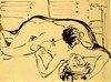 Liebespaar, 1909
Rohrfeder und Tusche
Br�cke-Museum Berlin
© Dr. Wolfgang Henze, Ingeborg Henze Ketterer
