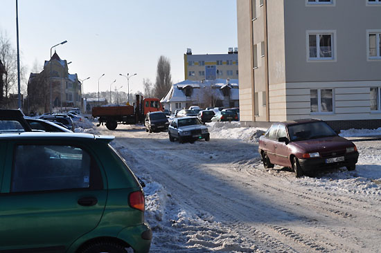 Ustka pod �niegiem