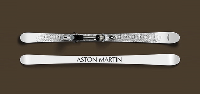 Aston Martin na stoku