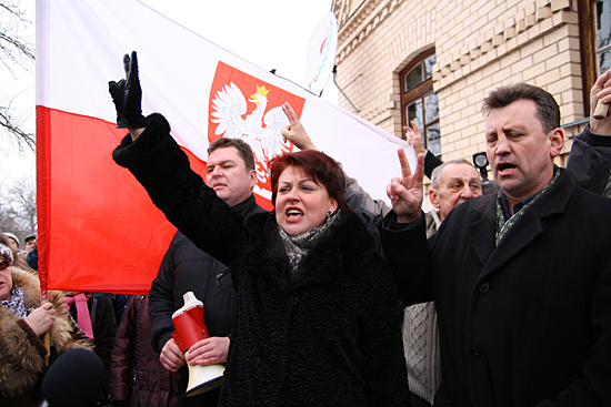 Polscy dzia�acze na Bia�orusi aresztowani - zdj�cia