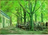  Biergarten in Brannenburg, 1893
�l auf Leinwand, 70 x 100 cm
Paris, Mus�e d'Orsay
