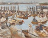  Sommerabend an der Alster mit Bootfahrenden, 1911
Ol auf Leinwand, 85 x 104 cm
Sammlung Hypo Vereinsbank Munchen - Member of Uni-Credit Group
Foto: Stefan Obermeier, Munchen
Courtesy of Kunsthalle Bielefeld
