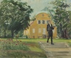  Diener auf Terrasse von Neu-Cladow, 1912
�l auf Leinwand, 66,4 x 81,7 cm
Stiftung Saarl�ndischer Kulturbesitz, Saarland Museum Saarbr�cken
Foto: Raphael Maa�, Dillingen
Courtesy of Kunsthalle Bielefeld
