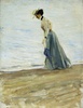 Dame am Meer, 1907
�l auf Leinwand, 75 x 58 cm
Kurpf�lzisches Museum Heidelberg
Courtesy of Kunsthalle Bielefeld
