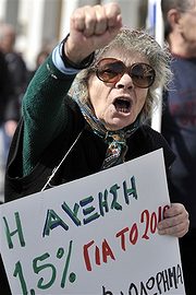 Grecy wini� nazist�w za sw�j kryzys