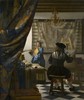 
holenderski malarz, barok
1632 – 1675
Sztuka malowania 
1666-73 
130 x 110 cm 
olej na p��tnie 
Kunsthistorisches Museum, Wiede�
