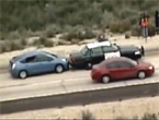 USA: Chwile grozy na autostradzie