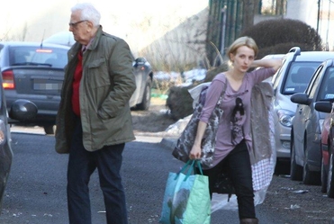 Kamila i Andrzej �apiccy. To ona d�wiga siaty!