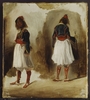 �tudes de costumes grecs,
Huile sur toile, 45,4 x 40 cm
� Collection Karen B. Cohen, New York
Courtesy of Mus�e national Eug�ne Delacroix
Dzie�o jest prezentowane podczas wystawy: Une passion pour Delacroix. La collection Karen B. Cohen
