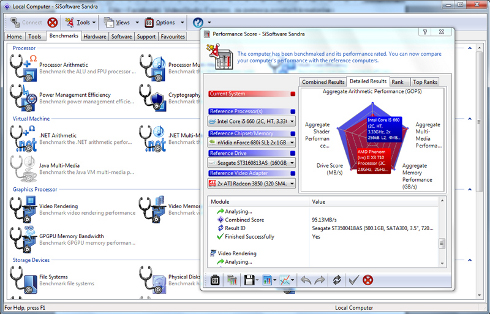 SiSoftware Sandra Lite 2010 SP1 (fot. IDG)