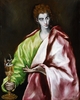 El Greco
San Juan Evangelista/Saint John the Evangelist
Ok. 1610-1614, olej na p��tnie 
© Toledo, Museo del Greco
Courtesy of Bozar Expo
Dzie�o jest prezentowane podczas wystawy: El Greco. Domenikos Theotokopoulos 1900
