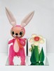 Inflatable Flower and Bunny (Tall White, Pink Bunny)
vinyl, mirrors
32 x 25 x 18 inches
81.3 x 63.5 x 45.7 cm
1979