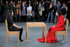 Marina Abramovi�, &bdquo;The artist is present&rdquo;, MoMA, Nowy Jork, 2010, fot. Scott Rudd, materia�y prasowe MoMA I&rsquo;m sorry

