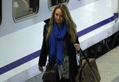 Anna Guzik je�dzi kolej�