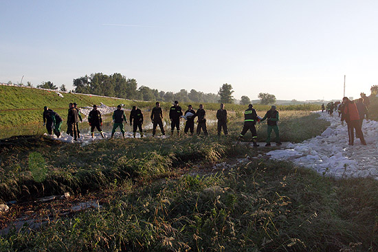 Sandomierz walczy o �ycie - zdj�cia