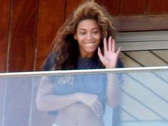 Beyonce w pi�amie i bez makija�u
