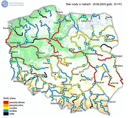 Sytuacja powodziowa w Polsce - najnowsze dane