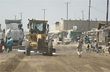 Modernizacja dr�g w mie�cie Ghazni