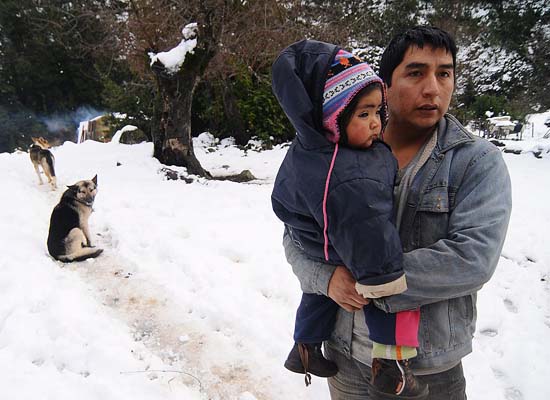 Mro�na zima w Chile - zobacz zdj�cia