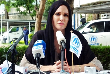 Angelina Jolie w Islamabadzie