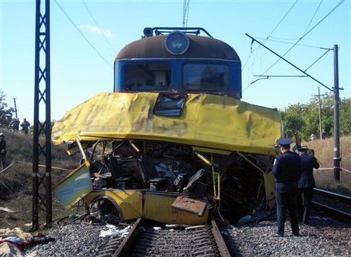 42 ofiary wypadku na Ukrainie - zdjęcia